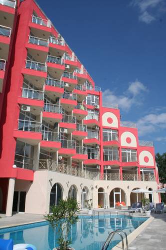Zonnig strand Bulgarije hotel mega promotiecode Booking.com